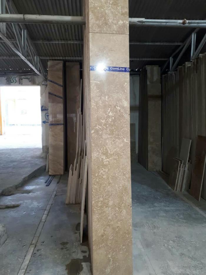 سنگ‌تراورتن‌عسلی‌تکاب