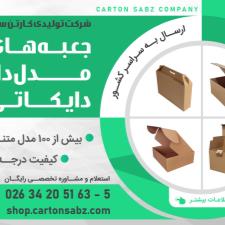 کارتن سازی | فروش کارتن و جعبه مدل دار دایکاتی